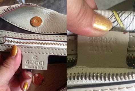 how to tell the difference between real gucci and fake|check gucci serial number.